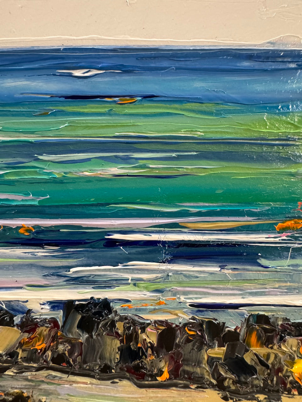 Back Beach - Plein Air