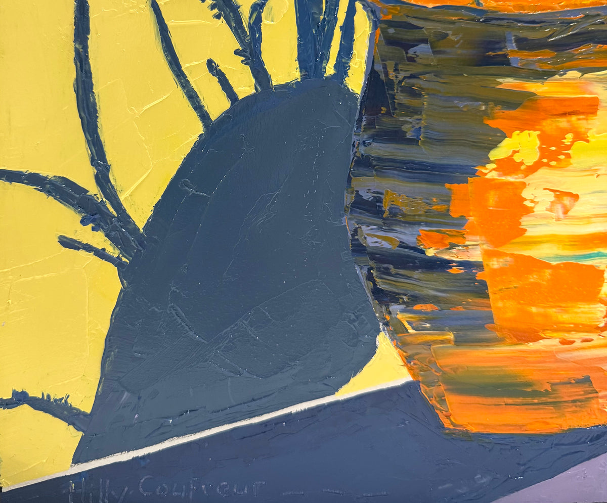 Terracotta Pot with Shadows